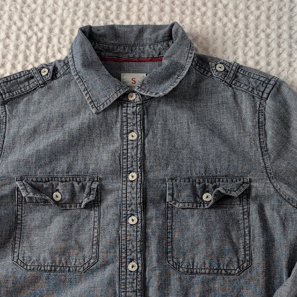 Gap Denim Shirt Dress - Picture 11 of 11
